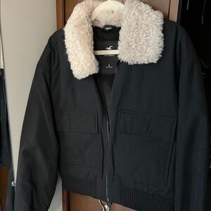 Hollister bomber jacket